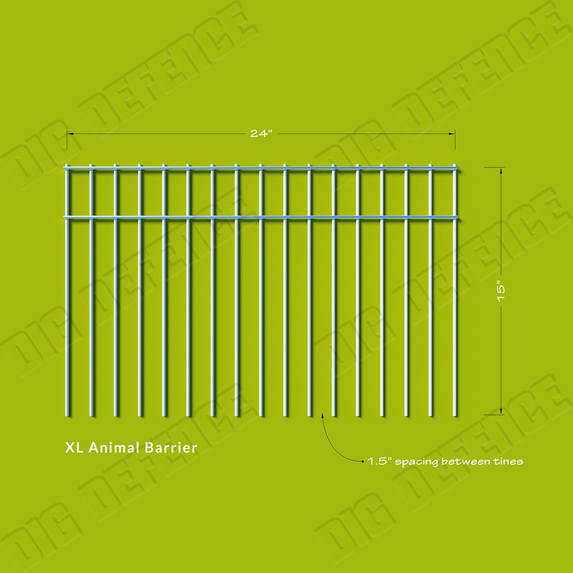 Dig Defence 2-pack XL Animal Barrier